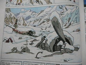tintin in tibet, snow, wintry, books, novels, reading