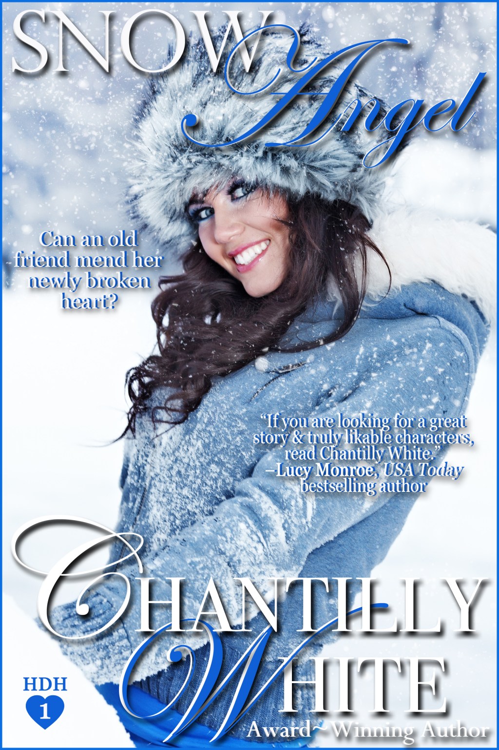 Snow Angel and a sinful Chocolate-Caramel Brownie recipe: Chantilly White’s perfect combination!
